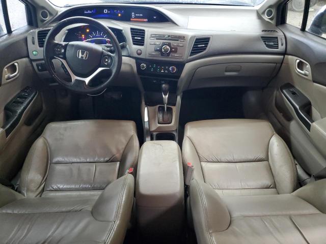 19XFB2F98CE305733 - 2012 HONDA CIVIC EXL BLACK photo 8