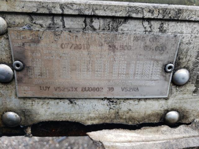 1UYVS253XBU080239 - 2011 UTILITY SEMI TRLR 白色 照片 10