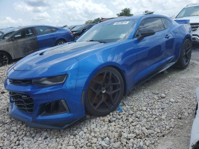 1G1FK1R67J0144141 - 2018 CHEVROLET CAMARO ZL1 蓝色 照片 1