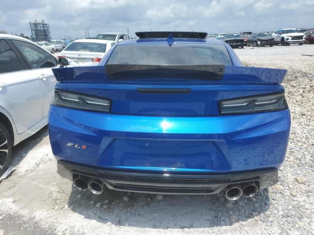 1G1FK1R67J0144141 - 2018 CHEVROLET CAMARO ZL1 蓝色 照片 6