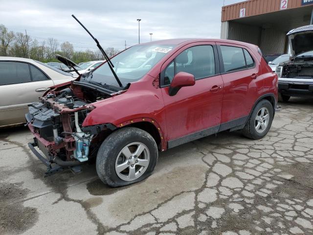 KL7CJPSB5FB170284 - 2015 CHEVROLET TRAX 1LS RED photo 1