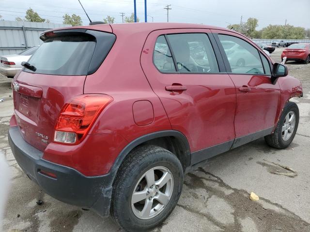 KL7CJPSB5FB170284 - 2015 CHEVROLET TRAX 1LS RED photo 3