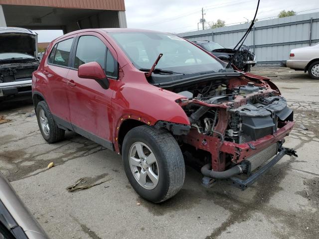 KL7CJPSB5FB170284 - 2015 CHEVROLET TRAX 1LS RED photo 4