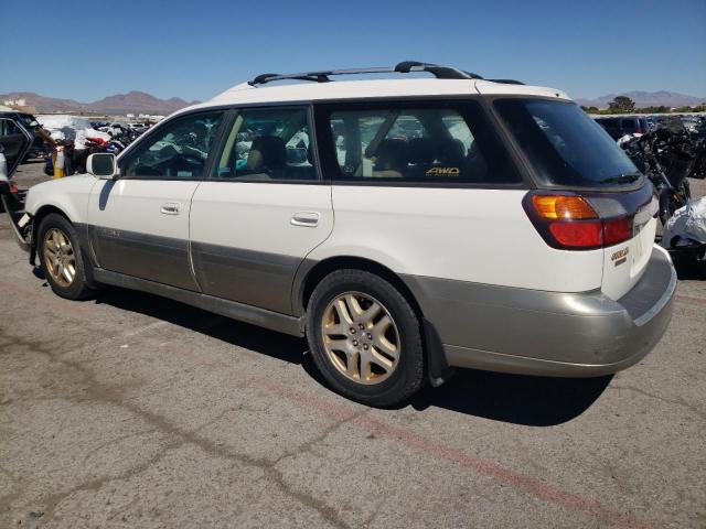 4S3BH6865Y7604921 - 2000 SUBARU LEGACY OUTBACK LIMITED WHITE photo 2