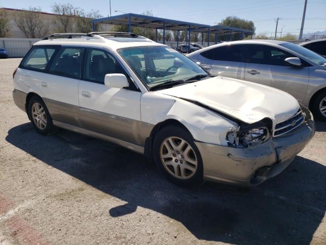 4S3BH6865Y7604921 - 2000 SUBARU LEGACY OUTBACK LIMITED WHITE photo 4