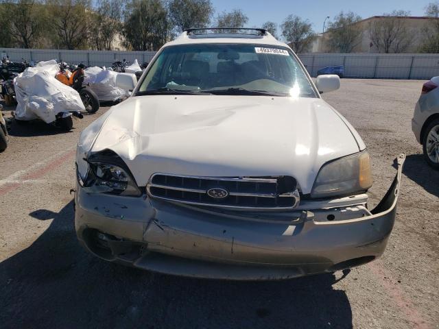 4S3BH6865Y7604921 - 2000 SUBARU LEGACY OUTBACK LIMITED WHITE photo 5