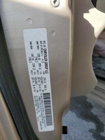 2C4RC1CG2DR766921 - 2013 CHRYSLER TOWN & COU TOURING L BEIGE photo 13