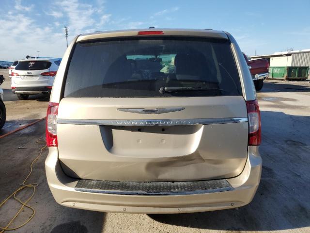 2C4RC1CG2DR766921 - 2013 CHRYSLER TOWN & COU TOURING L BEIGE photo 6