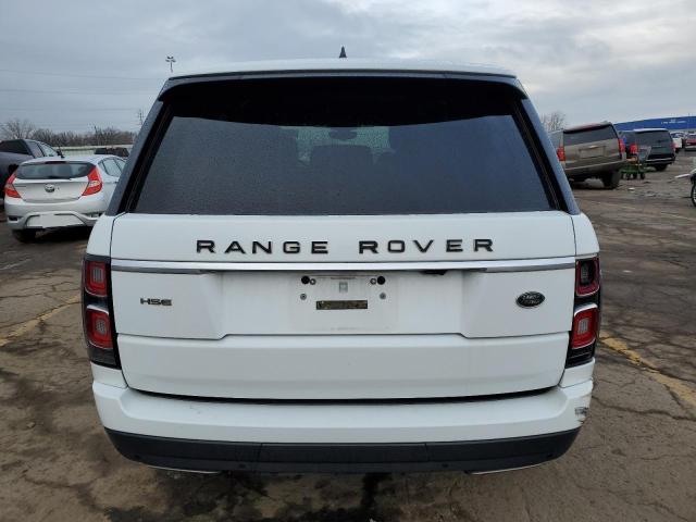 SALGS2SV8JA508556 - 2018 LAND ROVER RANGE ROVE HSE WHITE photo 6