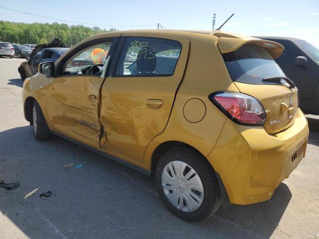 ML32AUHJ0NH002434 - 2022 MITSUBISHI MIRAGE ES GOLD photo 2