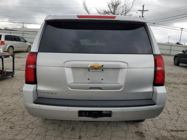 1GNSKBKC8HR113067 - 2017 CHEVROLET TAHOE K1500 LT SILVER photo 6