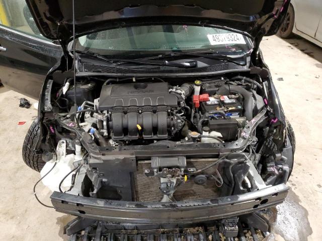 3N1AB7AP5KY282537 - 2019 NISSAN SENTRA S BLACK photo 11