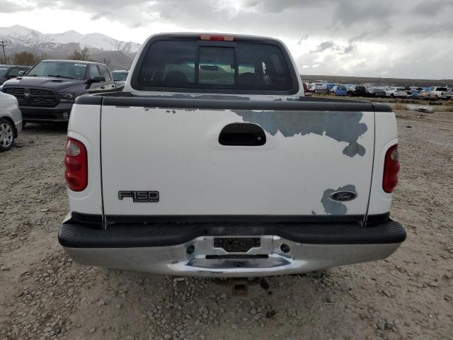 1FTRW08L71KE36452 - 2001 FORD F150 SUPERCREW WHITE photo 6