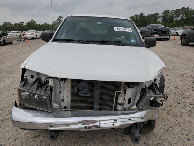 1GTCS19E978225556 - 2007 GMC CANYON WHITE photo 5