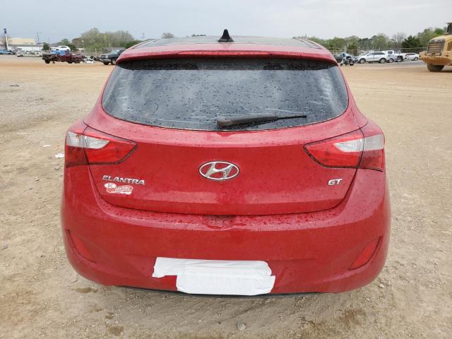 KMHD35LE0DU019641 - 2013 HYUNDAI ELANTRA GT RED photo 6