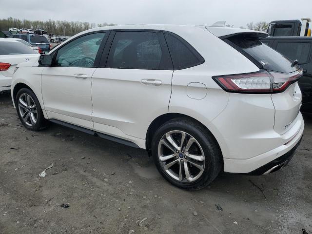 2FMTK3AP4FBB30483 - 2015 FORD EDGE SPORT WHITE photo 2