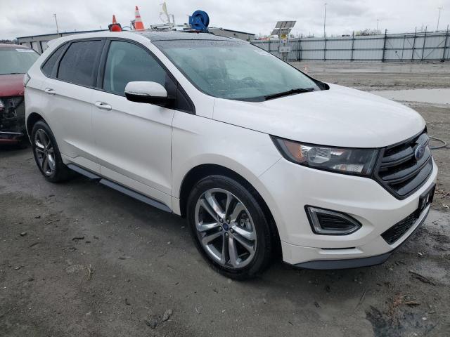 2FMTK3AP4FBB30483 - 2015 FORD EDGE SPORT WHITE photo 4