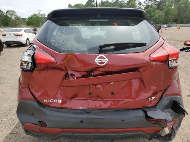 3N1CP5DV1LL512095 - 2020 NISSAN KICKS SR RED photo 6