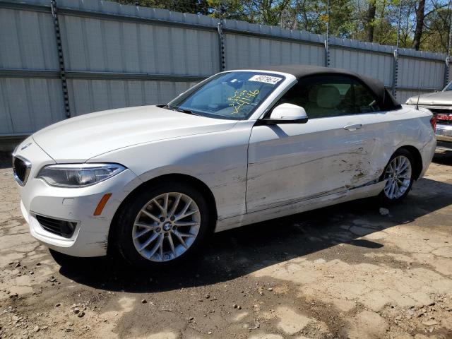 WBA1K5C51FV474146 - 2015 BMW 228 I WHITE photo 1