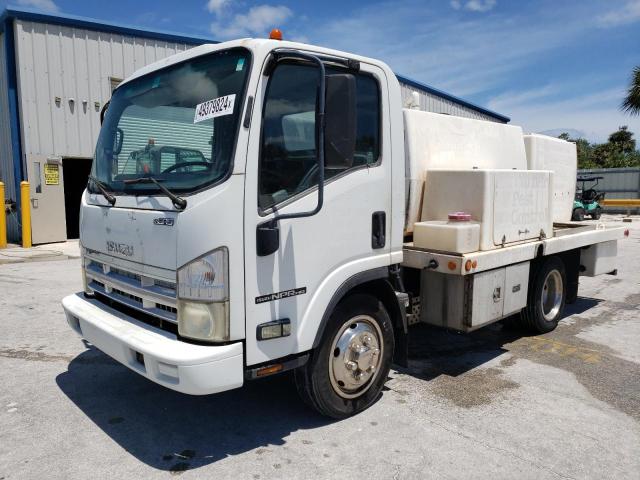 4KLC4W1N99J801452 - 2009 ISUZU NPR WHITE photo 1