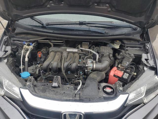 3HGGK5H69JM710383 - 2018 HONDA FIT SPORT GRAY photo 11