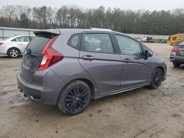 3HGGK5H69JM710383 - 2018 HONDA FIT SPORT GRAY photo 3