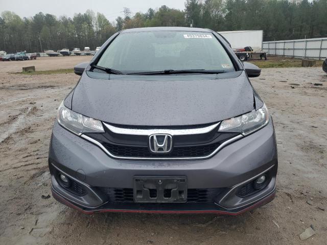 3HGGK5H69JM710383 - 2018 HONDA FIT SPORT GRAY photo 5