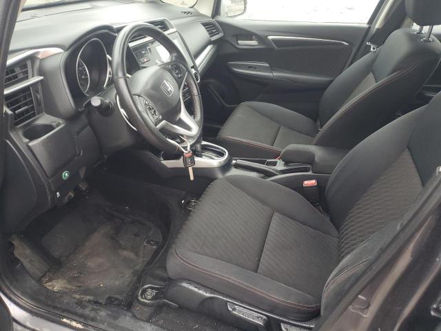 3HGGK5H69JM710383 - 2018 HONDA FIT SPORT GRAY photo 7