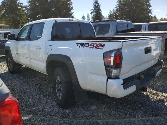 3TMCZ5AN3NM487001 - 2022 TOYOTA TACOMA DOUBLE CAB WHITE photo 2