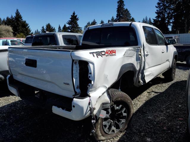 3TMCZ5AN3NM487001 - 2022 TOYOTA TACOMA DOUBLE CAB WHITE photo 3