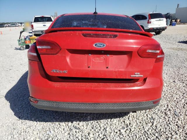 1FADP3F20FL320049 - 2015 FORD FOCUS SE RED photo 6