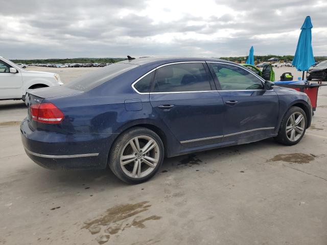 1VWCN7A30EC078071 - 2014 VOLKSWAGEN PASSAT SEL BLUE photo 3