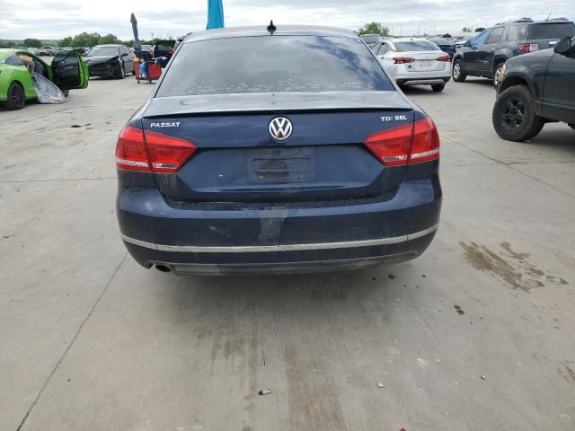 1VWCN7A30EC078071 - 2014 VOLKSWAGEN PASSAT SEL BLUE photo 6