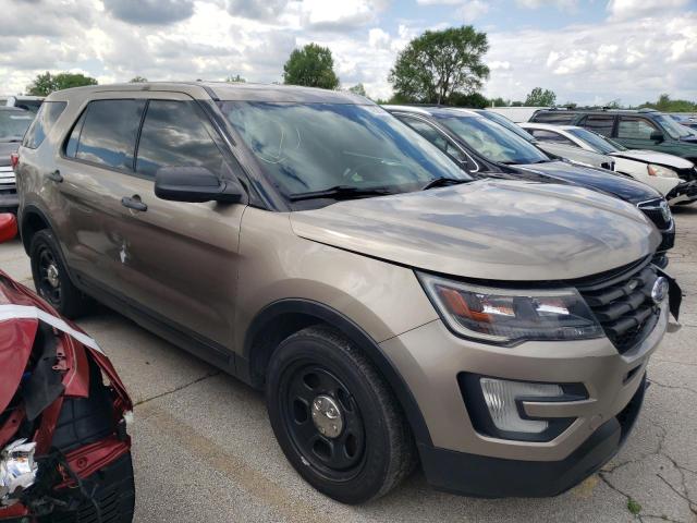1FM5K8AR7JGB46752 - 2018 FORD EXPLORER POLICE INTERCEPTOR 棕色 照片 4