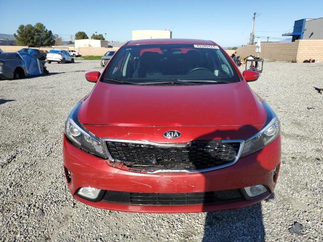 3KPFL4A76HE027047 - 2017 KIA FORTE LX RED photo 5