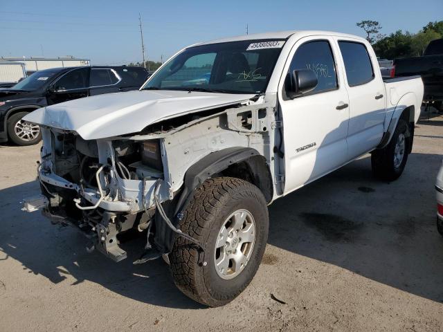 5TFJU4GN5FX086083 - 2015 TOYOTA TACOMA DOUBLE CAB PRERUNNER WHITE photo 1