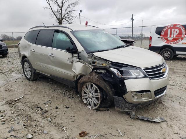 1GNKRGKDXEJ155851 - 2014 CHEVROLET TRAVERSE LT BEIGE photo 4