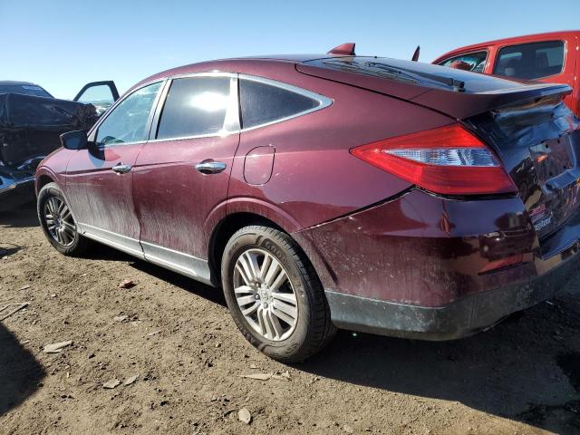 5J6TF3H51DL005333 - 2013 HONDA CROSSTOUR EXL BURGUNDY photo 2