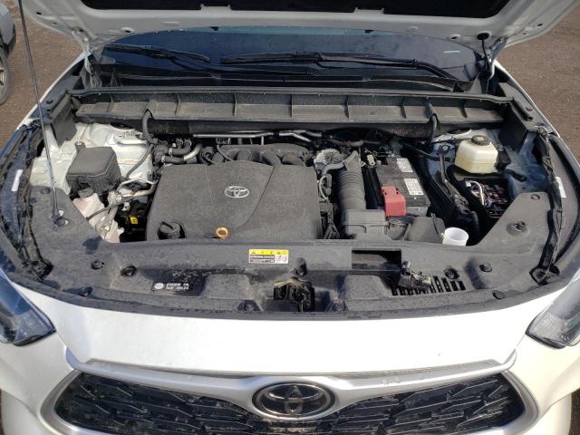 5TDBZRBHXMS523101 - 2021 TOYOTA HIGHLANDER L WHITE photo 12