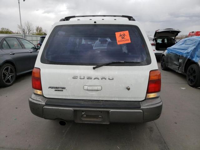 JF1SF655XWH701997 - 1998 SUBARU FORESTER S WHITE photo 6