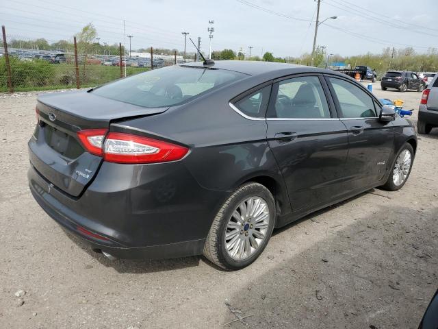 3FA6P0LU7FR266568 - 2015 FORD FUSION SE HYBRID GRAY photo 3