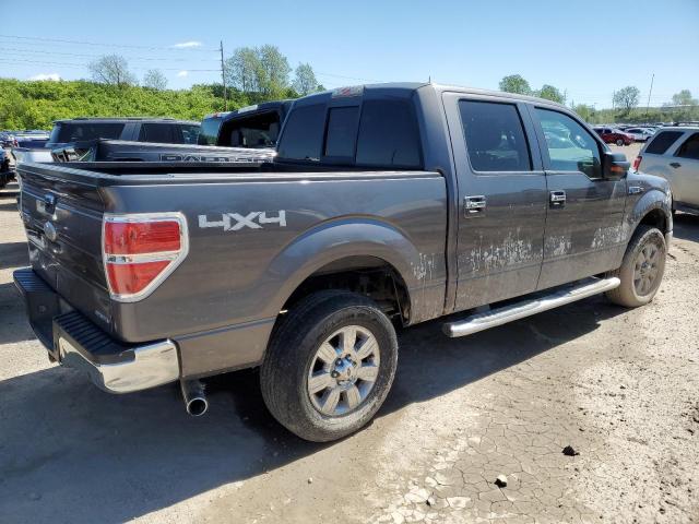 1FTFW1EF4BKE16667 - 2011 FORD F150 SUPERCREW CHARCOAL photo 3