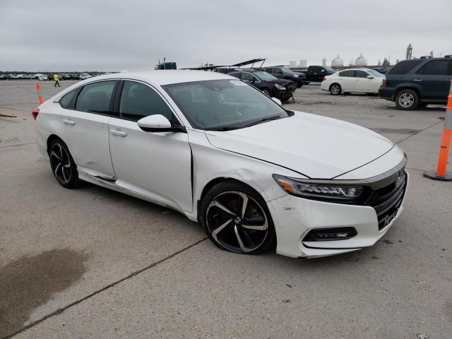 1HGCV1F38KA172717 - 2019 HONDA ACCORD SPORT WHITE photo 4