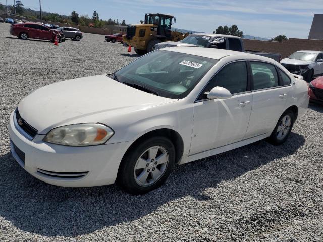 2G1WT57NX91268595 - 2009 CHEVROLET IMPALA 1LT WHITE photo 1