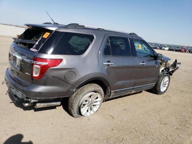 1FMHK8D8XBGA57257 - 2011 FORD EXPLORER XLT GRAY photo 3