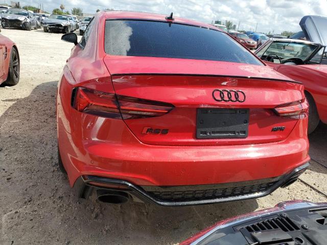 WUANWAF53MA902478 - 2021 AUDI RS5 RED photo 6