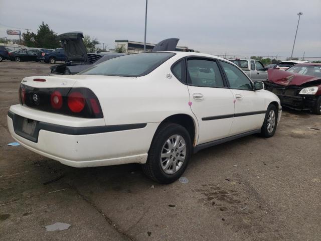 2G1WF52E459279702 - 2005 CHEVROLET IMPALA WHITE photo 3