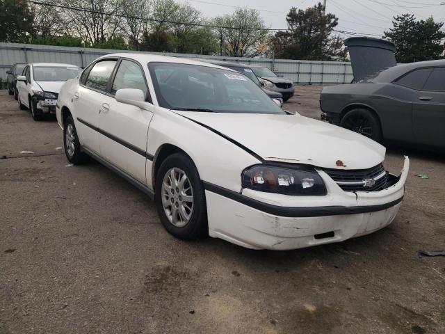 2G1WF52E459279702 - 2005 CHEVROLET IMPALA WHITE photo 4