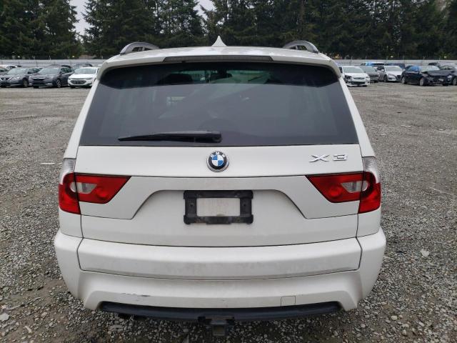 WBXPA93476WG80036 - 2006 BMW X3 3.0I WHITE photo 6