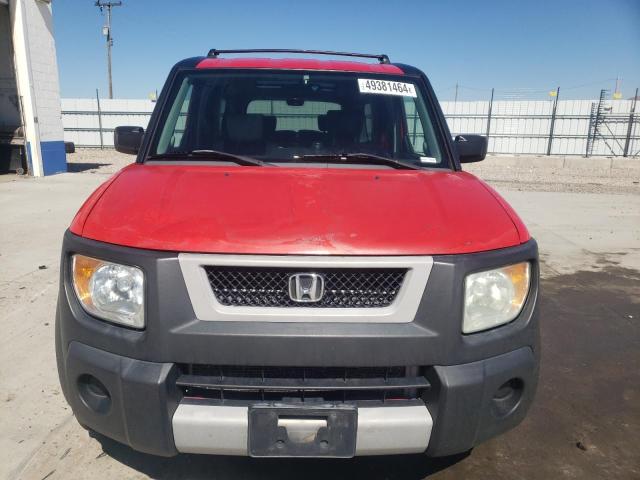 5J6YH28645L028500 - 2005 HONDA ELEMENT EX RED photo 5